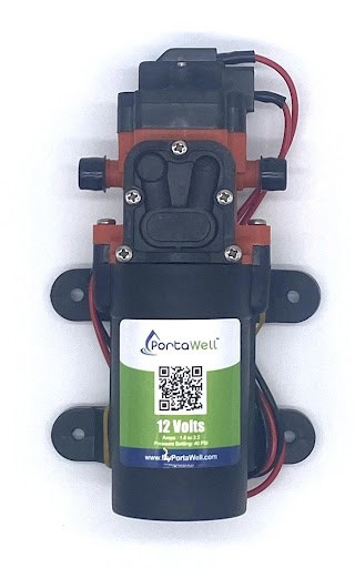 Front facing view of the PortaWell pump